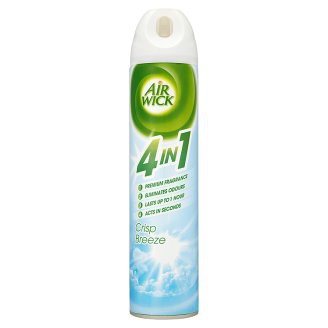 Airwick spray Crisp Breeze 240ml 4v1 | Čistící, dezinf.prostř., dezodoranty - Osvěžovač vzduchu - Spreje a pumpičky Airwick spray Crisp Breeze 240ml 4v1 | Čistící, dezinf.prostř., dezodoranty - Osvěžovač vzduchu - Spreje a pumpičky